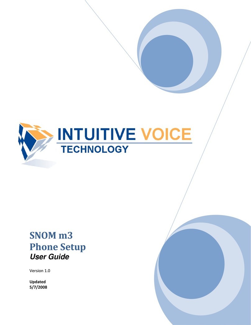 Snom M3 Manual