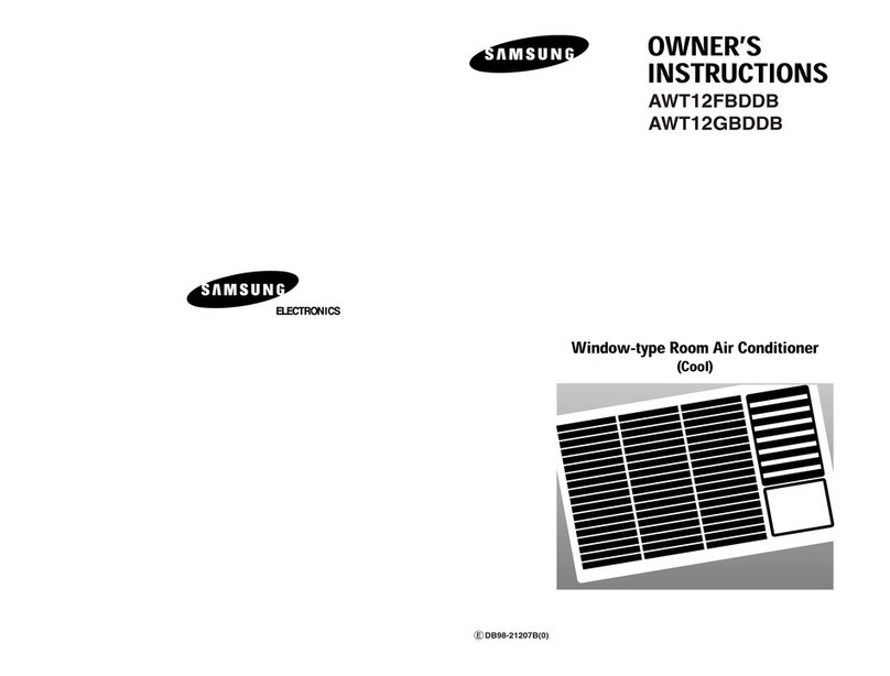 Samsung AWT12FBDDBKXTL User manual