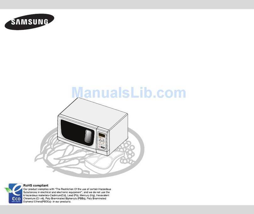 Samsung MW73C User manual