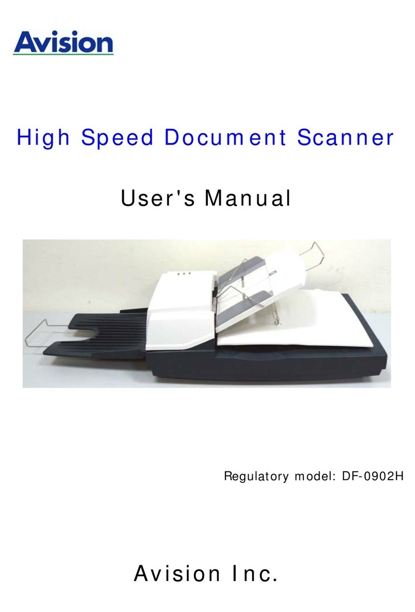 Avision DF-0902H User manual