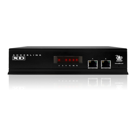 ADDER AdderLink XD522 User manual