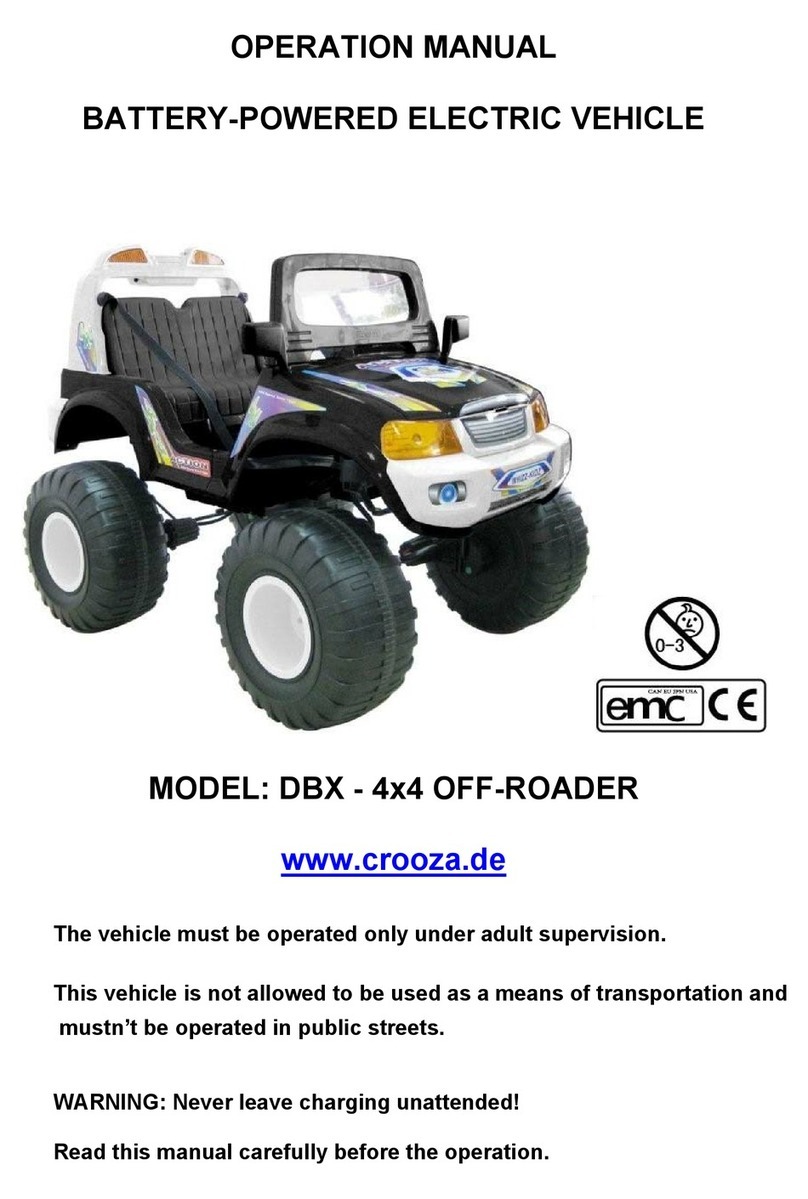 Crooza DBX - 4x4 Operation manual
