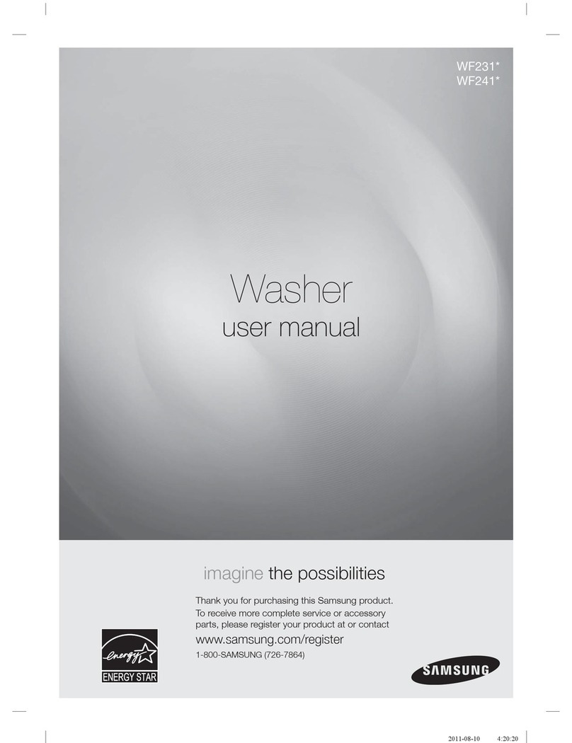 Samsung WF231 Series User manual