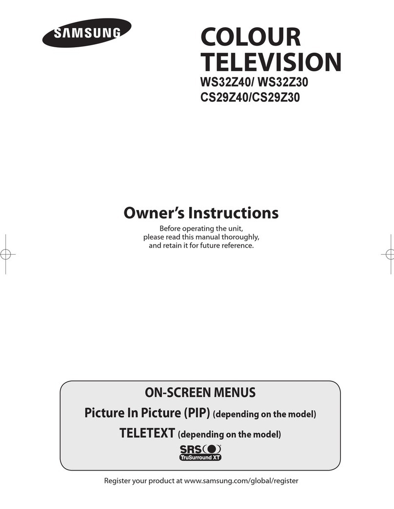 Samsung WS32Z40 User manual