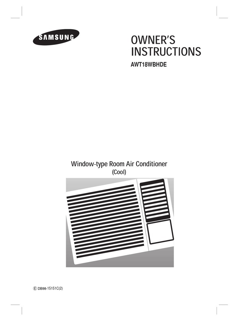 Samsung AWT18WBHDE User manual