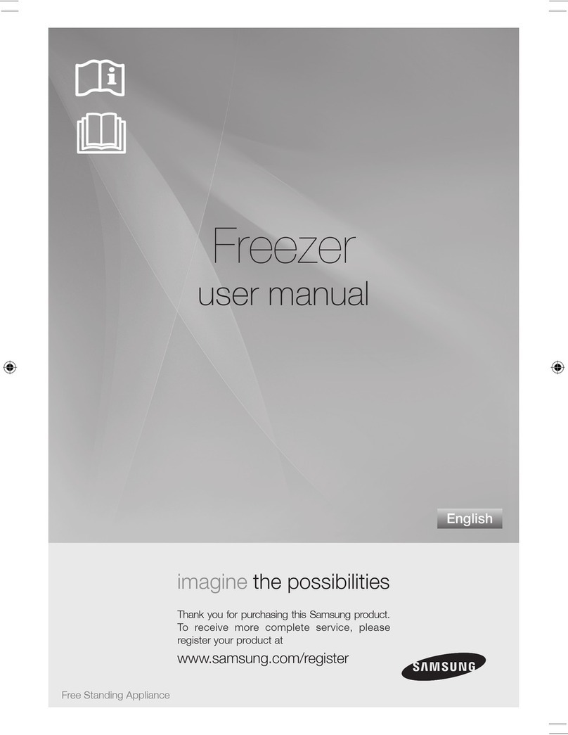 Samsung Freezer User manual