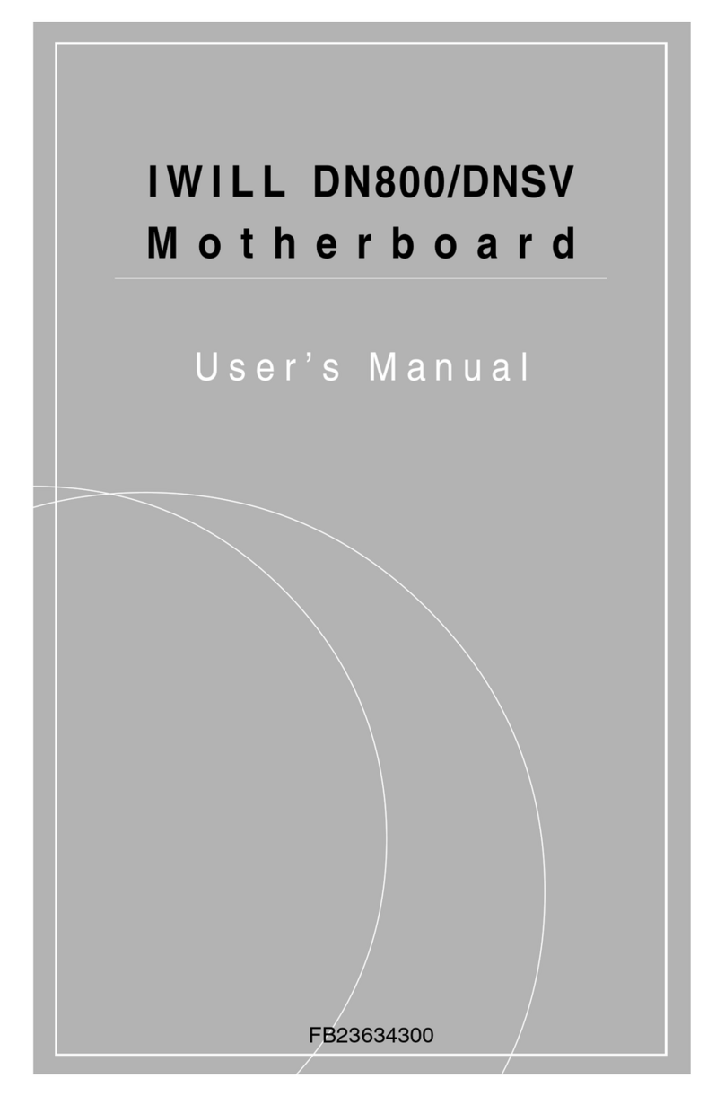 IWILL DN800 user manual