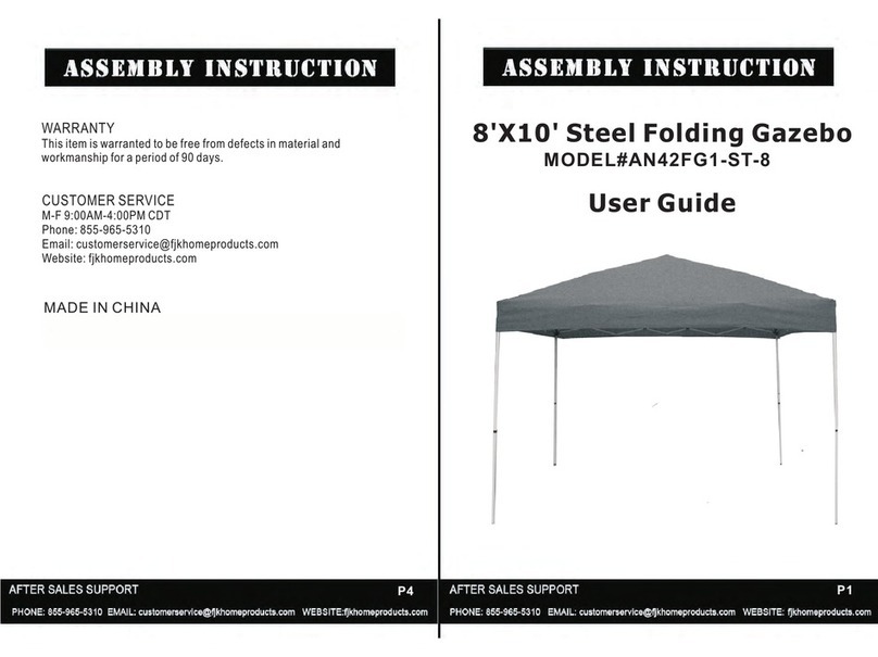 FJK home products AN42FG1-ST-8 user guide