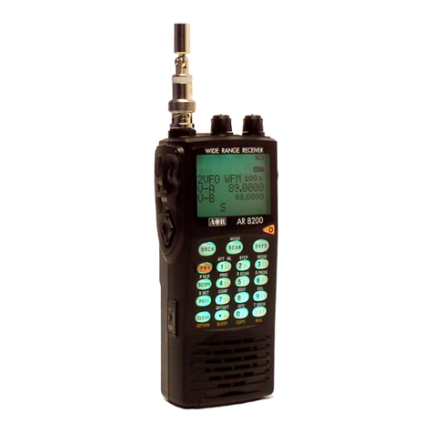 AOR AR8200D operating manual