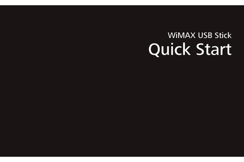 Spectranet WiMAX USB Stick quick start guide