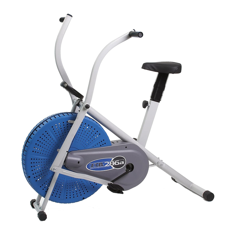 Fitness Quest EXCEL 286 user guide