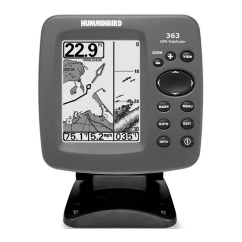 Humminbird 363 Operation manual