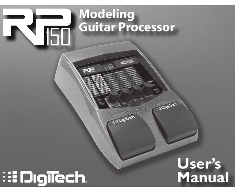 digi-tech RP150 User manual digi-tech RP150 User manual