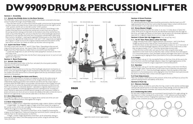 DW 9000 Series User manual