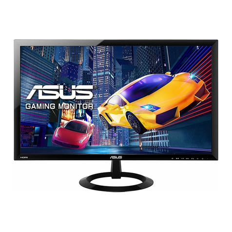 Asus VX248 Series User manual Asus VX248 Series User manual