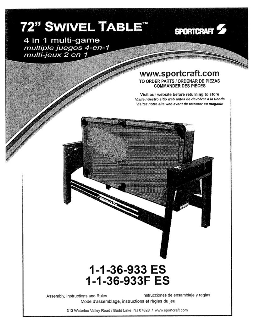 Sportcraft 1-1-36-933F ES user guide