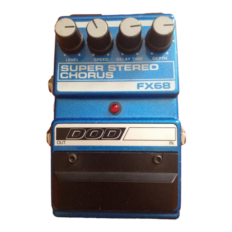 DOD FX 68 instruction manual