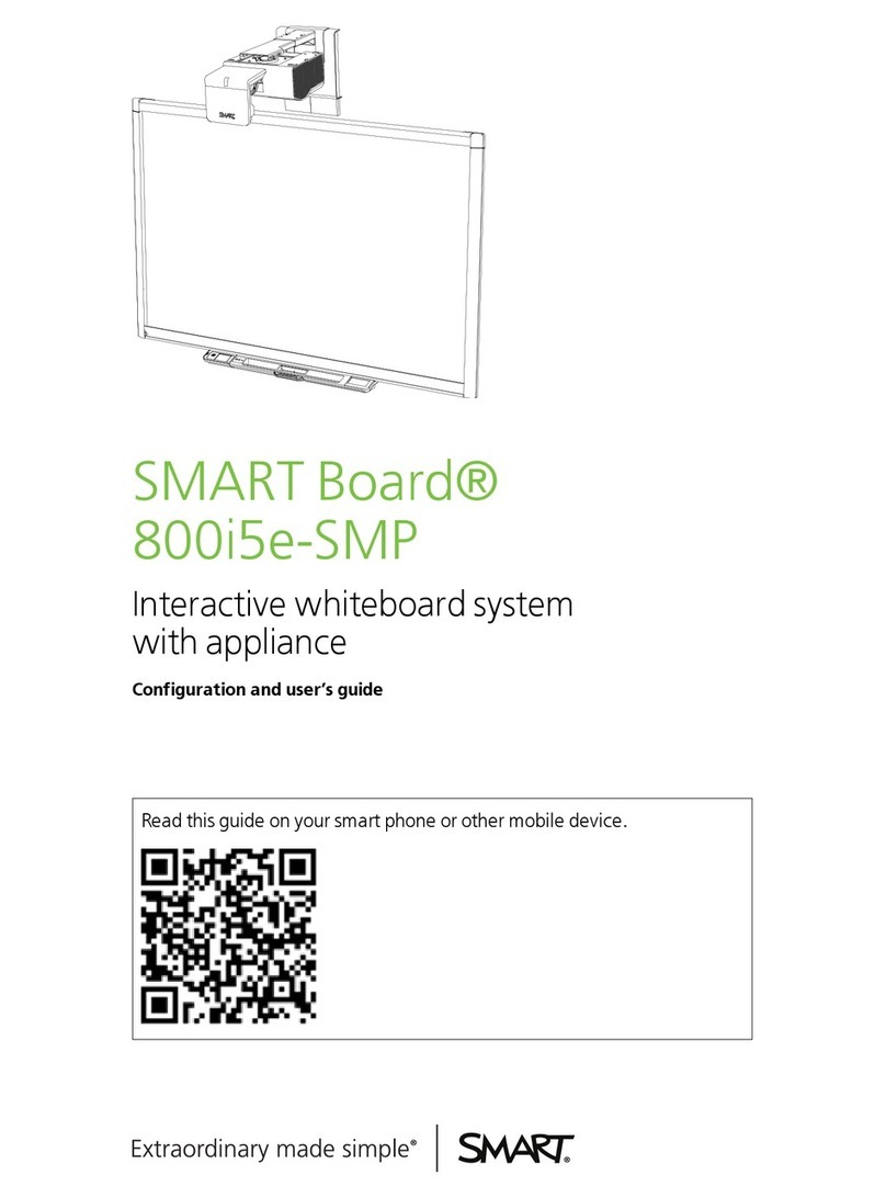 Smart Technologies SMART Board 800i5e-SMP User manual