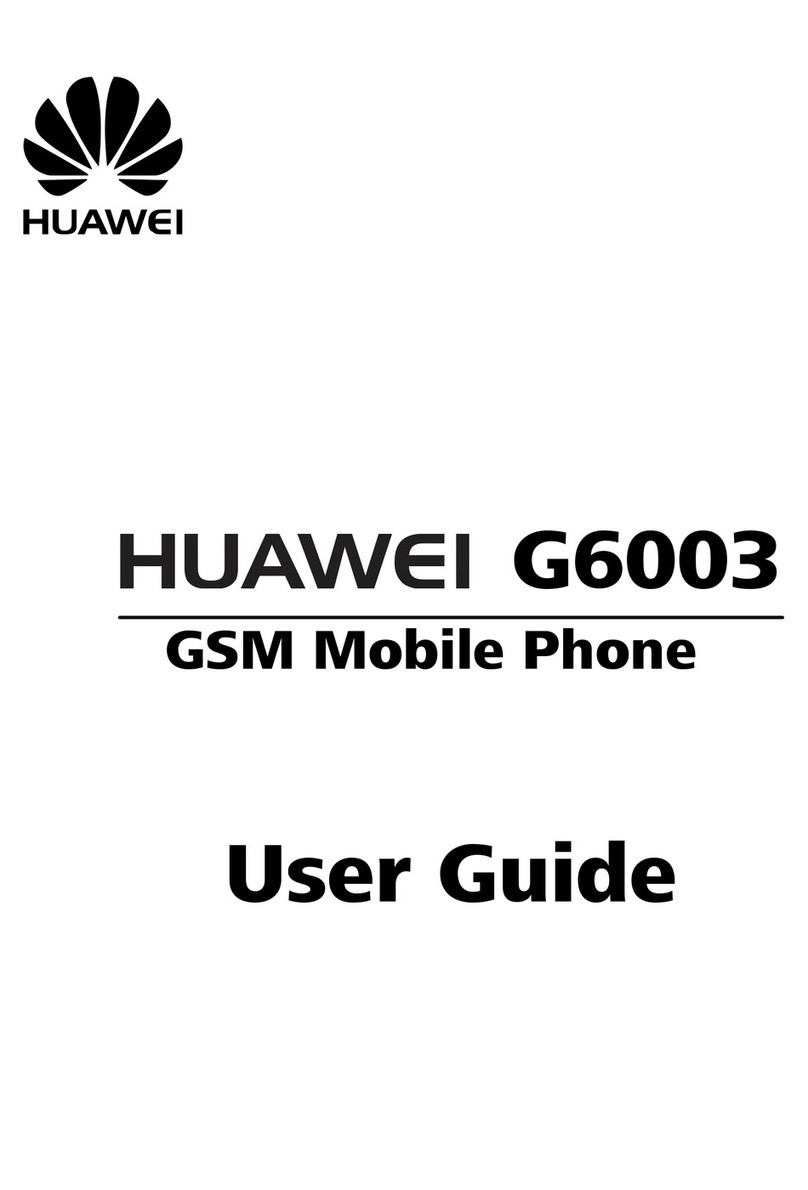 Huawei G6003 User manual Huawei G6003 User manual