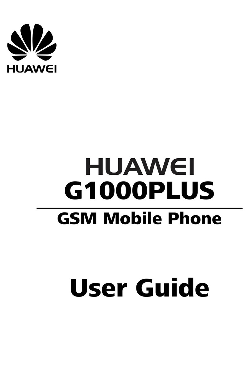 Huawei G1000PLUS User manual Huawei G1000PLUS User manual