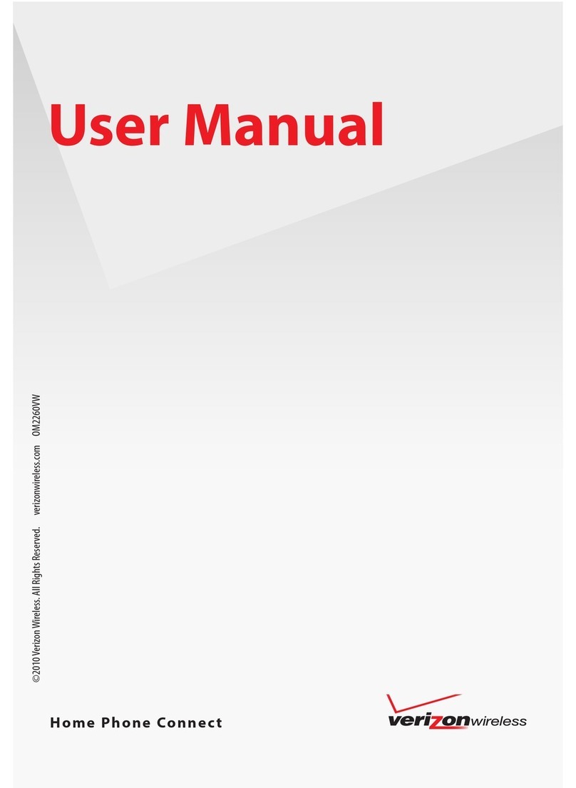 Verizon Wireless Home Phone Connect user manual