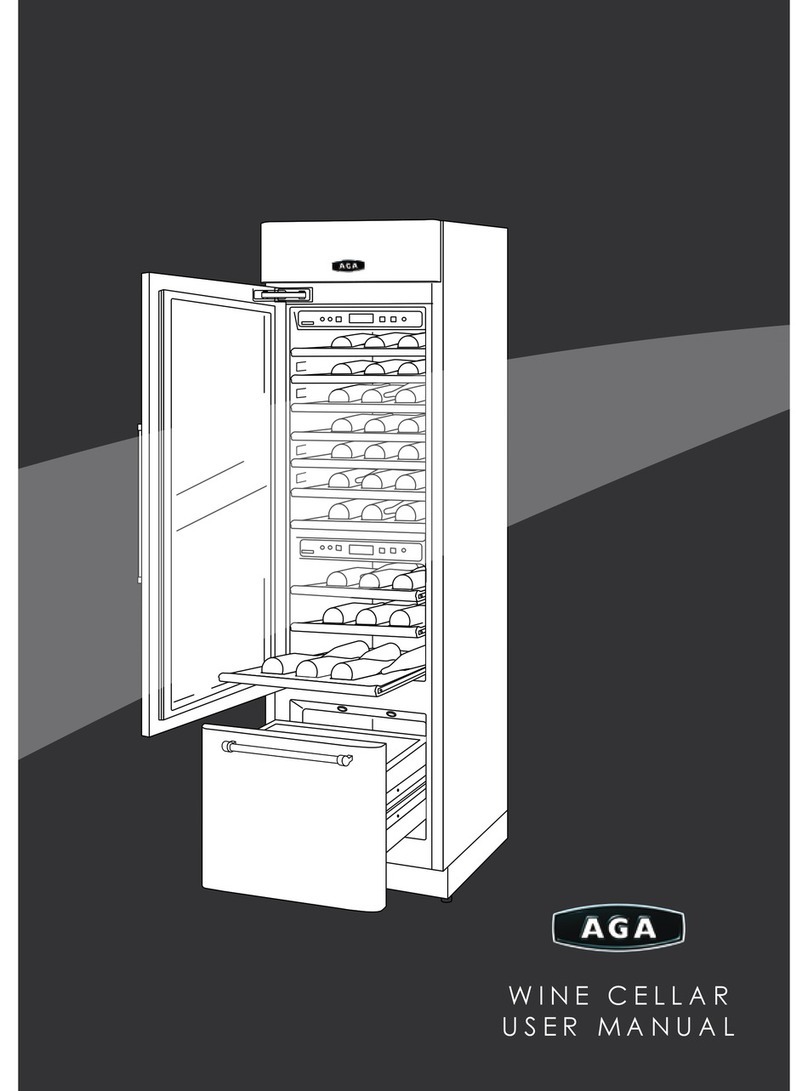 AGA Wine cellar User manual