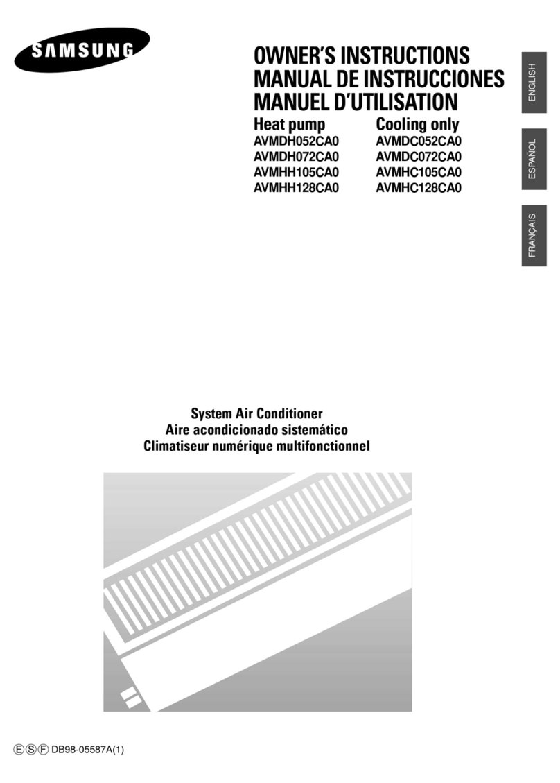 Samsung AVMDH052CA0 User manual