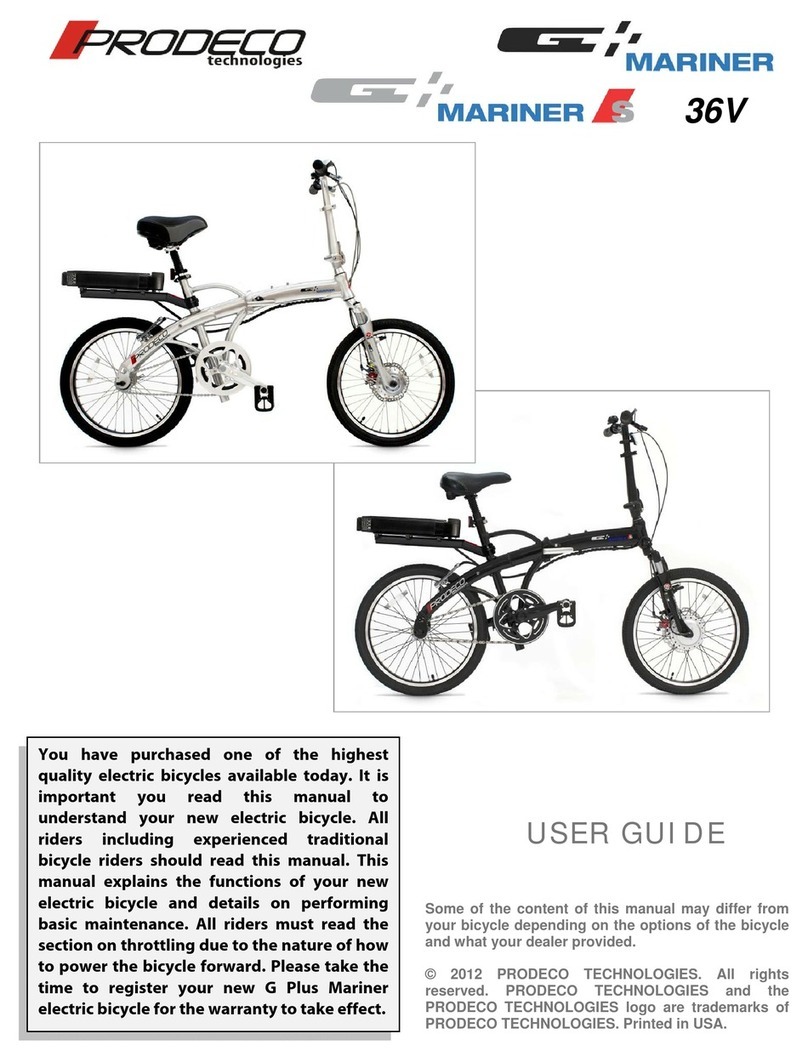 Prodeco Technologies G Plus Mariner 36V user guide