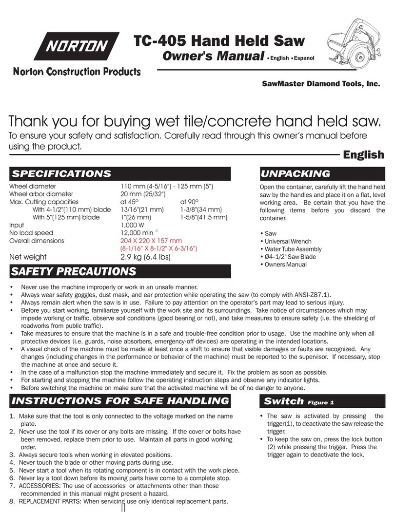 Norton TC-405 owner's manual