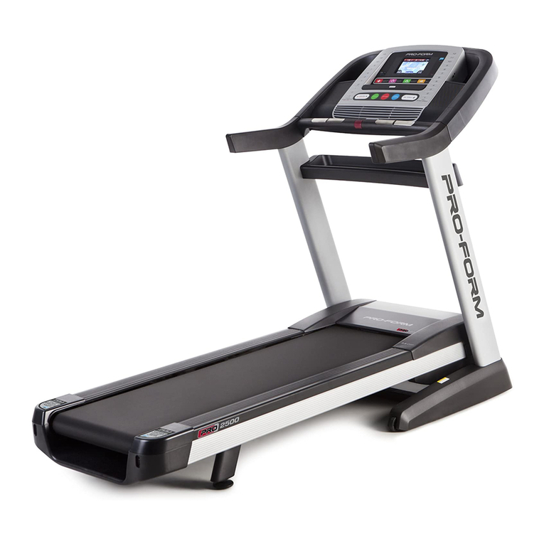 Pro-Form PRO 2500 User manual Pro-Form PRO 2500 User manual