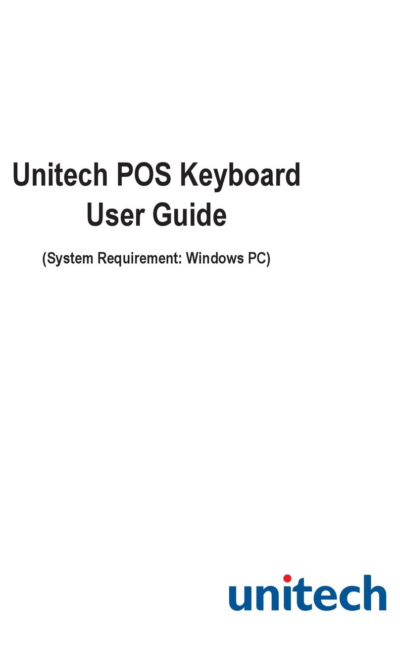 Unitech KP3700 User manual