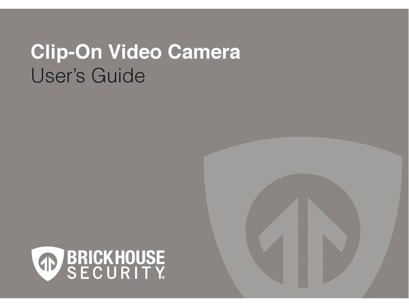 Brickhouse Security Clip-On Video Camera user guide