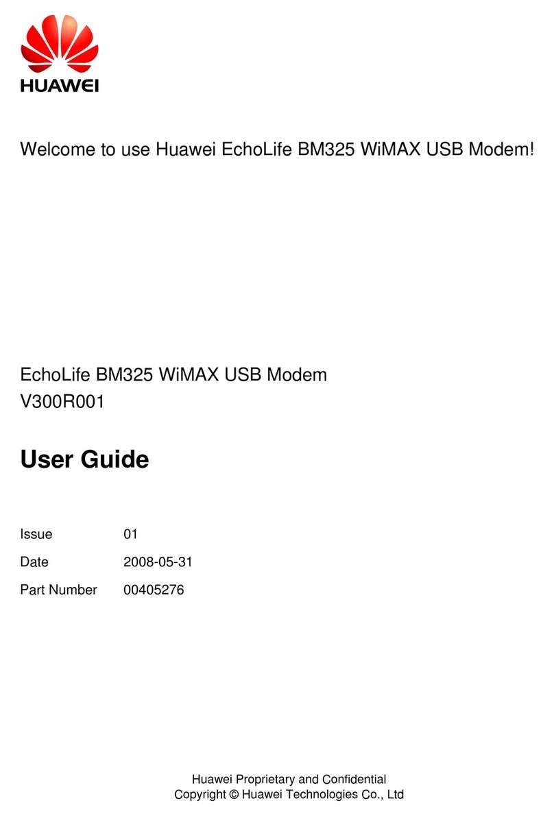 Huawei EchoLife BM325 User manual Huawei EchoLife BM325 User manual