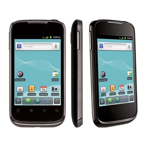 Huawei Ascend II M865C User manual