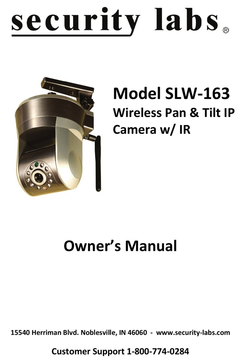 Security Labs SLW-163 owner's manual