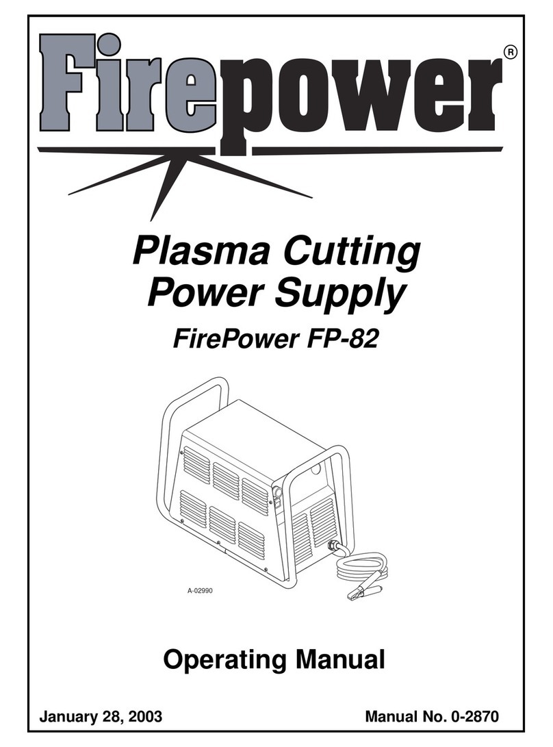 Fire Power FirePower FP-82 operating manual