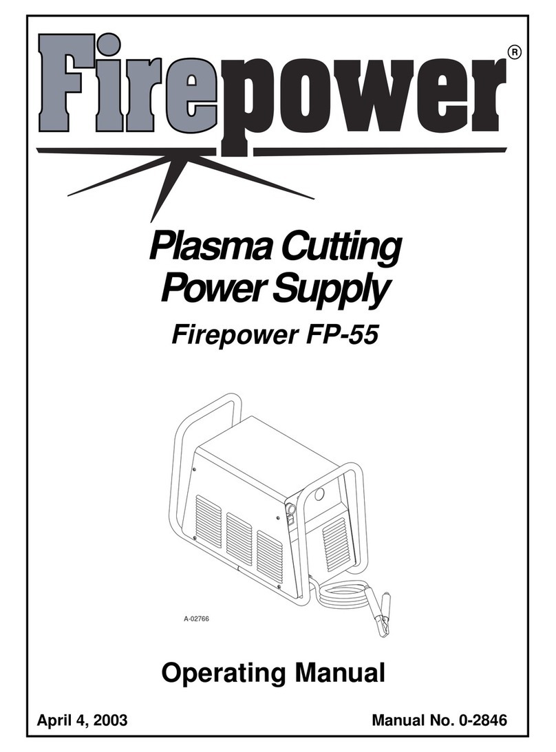 Fire Power Firepower FP-55 operating manual