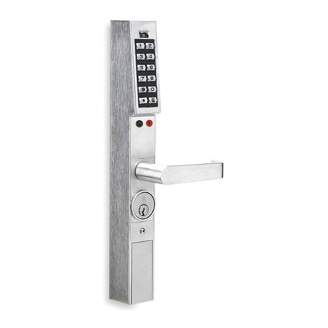 Alarm Lock DL1200ET User manual