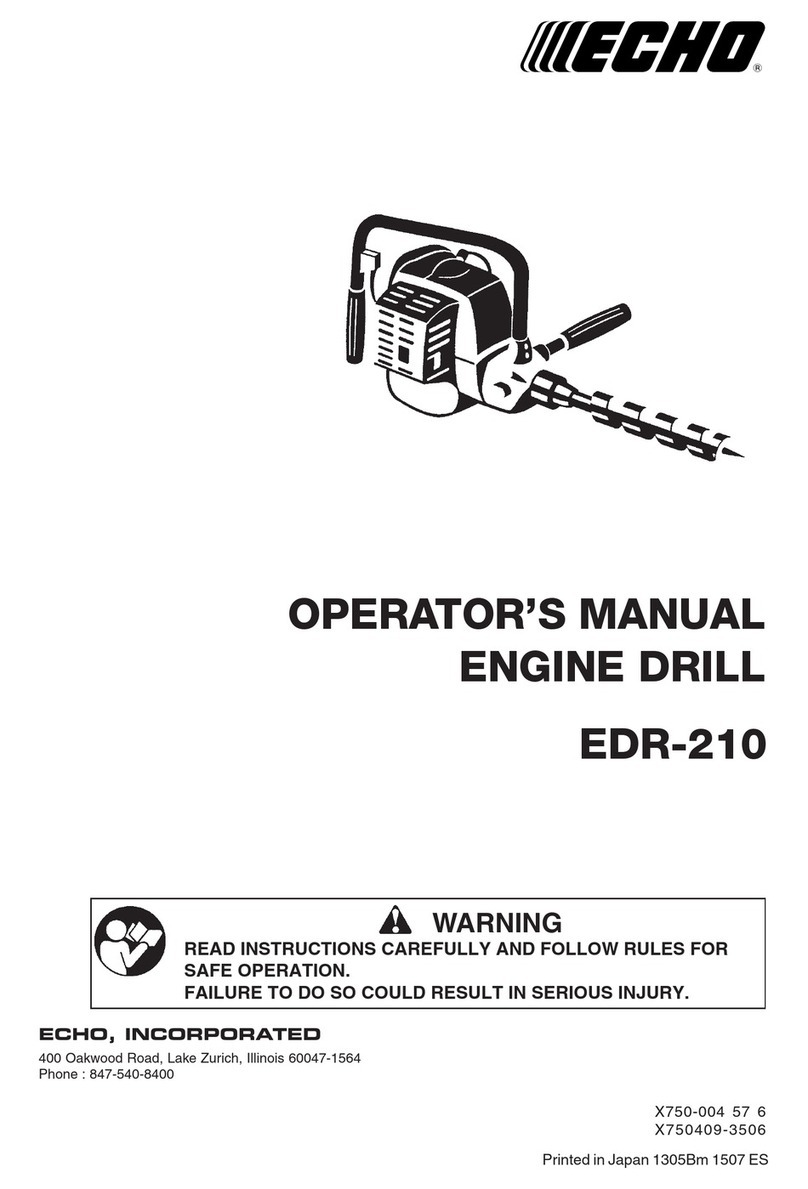 Echo EDR-210 User manual