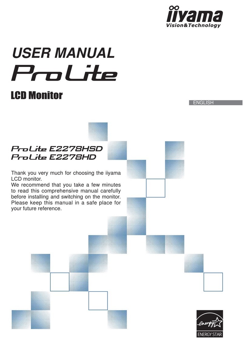Iiyama ProLite E2278HD User manual