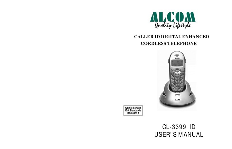 ALcom CL-3399 ID User manual