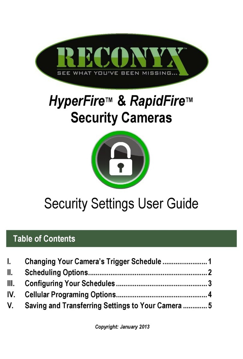 Reconyx HYPERFIRE user guide