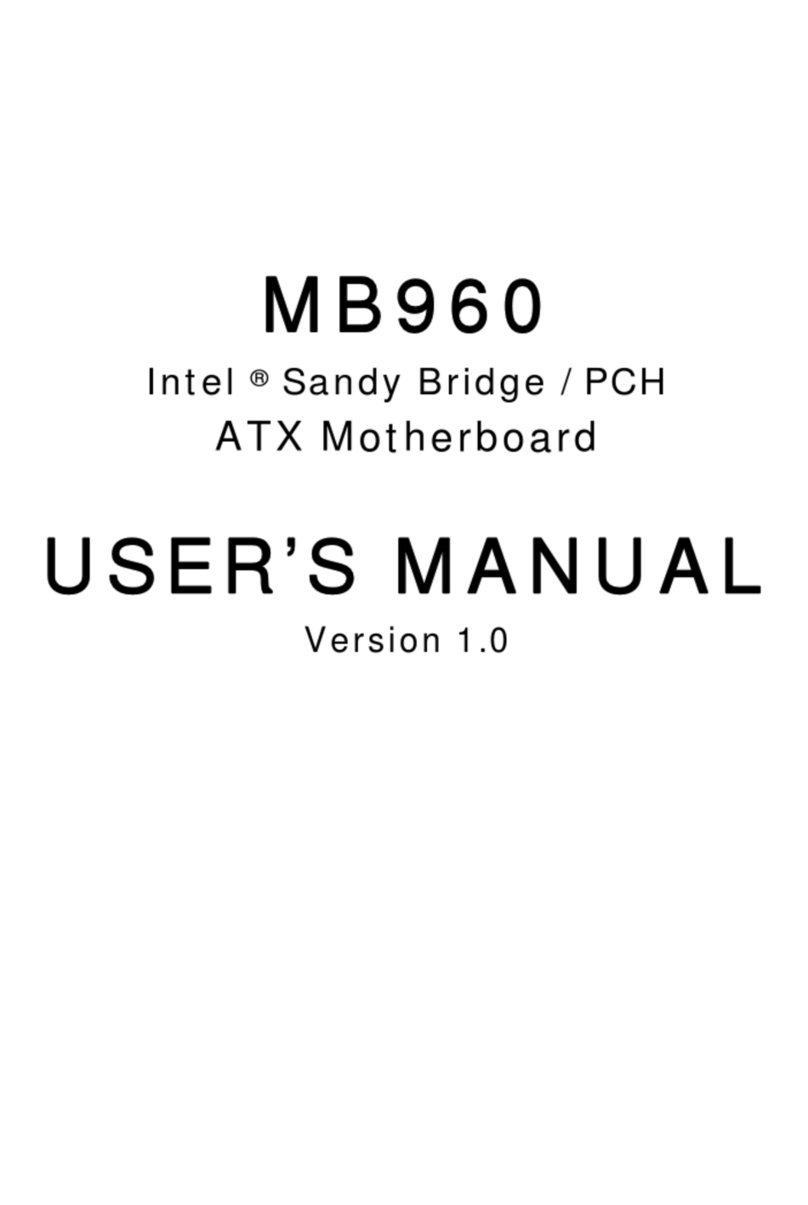 Intel MB960 User manual