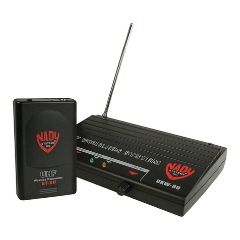 Nady Systems DKW-8U User manual