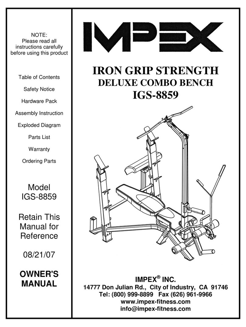 Impex IGS-8859 User manual