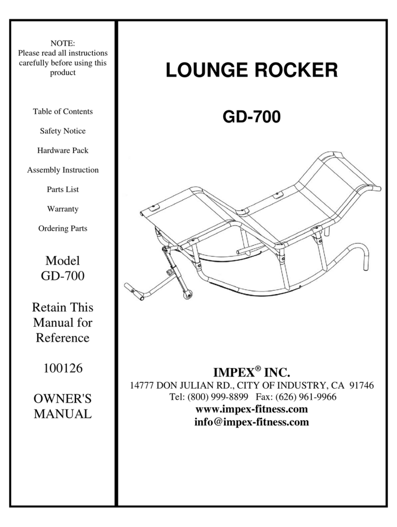Impex GD-700 owner's manual