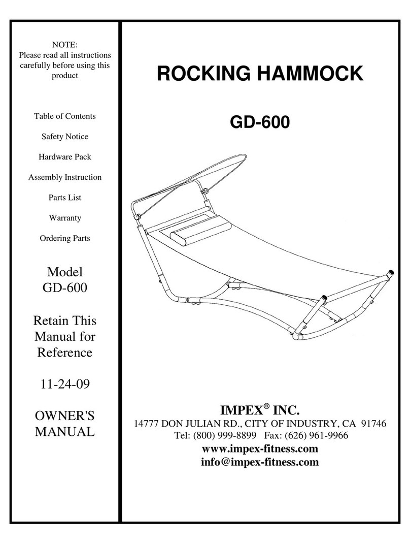 Impex GD-600 owner's manual