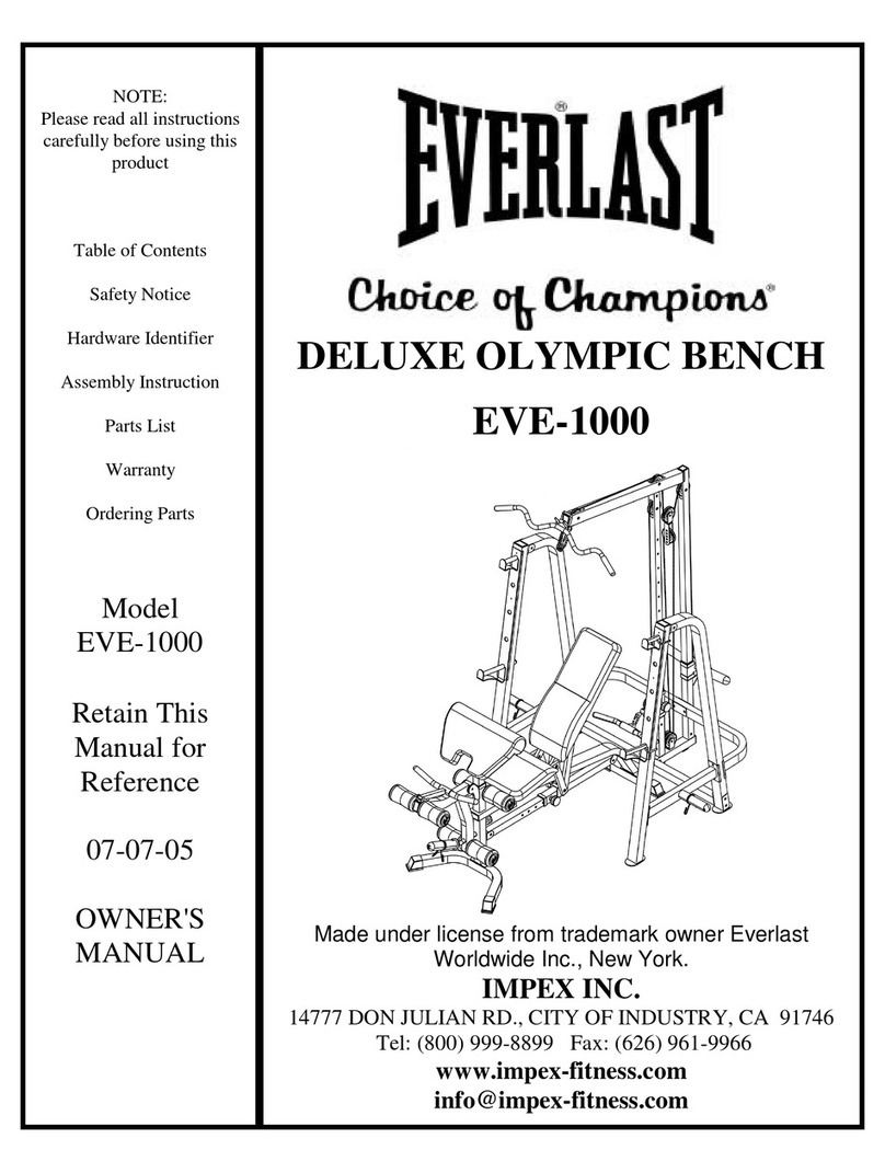 Impex EVERLAST EVE-1000 User manual