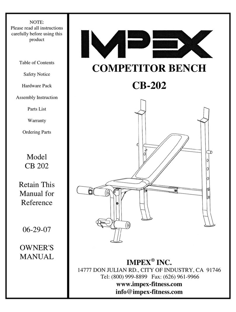 Impex CB-202 User manual Impex CB-202 User manual