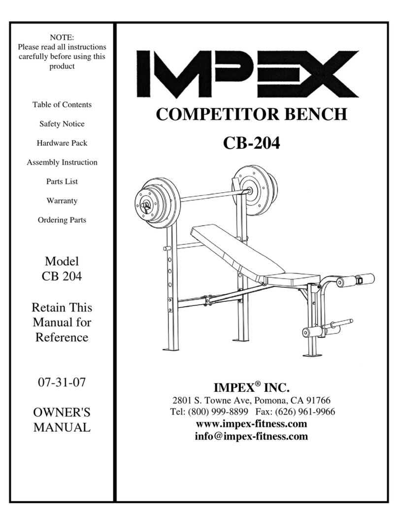 Impex CB-204 User manual
